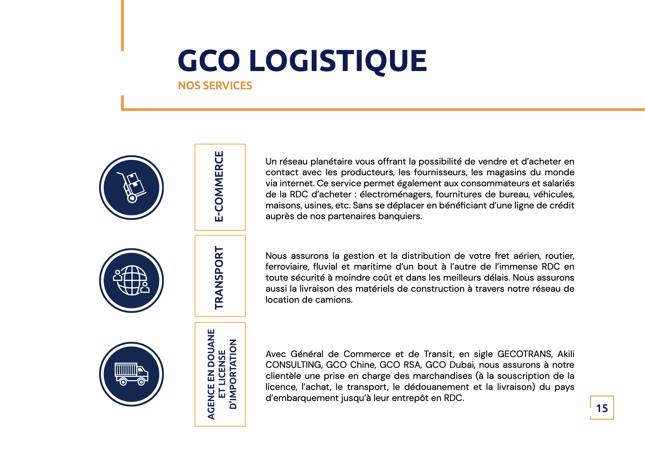 GCO LOGISTIQUE